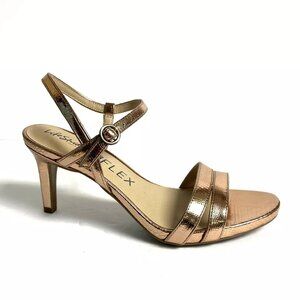 Life Stride Miracle Women’s Copper High Heel Sandals Size 11M